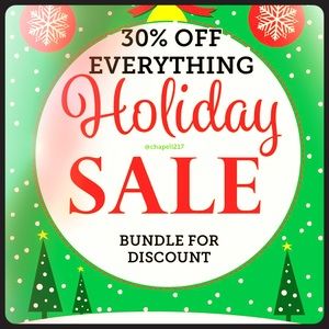 🎄30% OFF EVERYTHING HOLIDAY SALE🎄